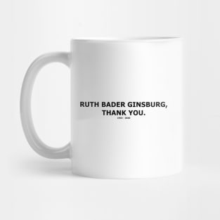 Ruth Bader Ginsburg RBG 2 Mug